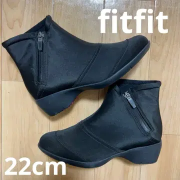 새상품급 fitfit 핏핏 사이드 지퍼 발수 레인부츠 22 블랙