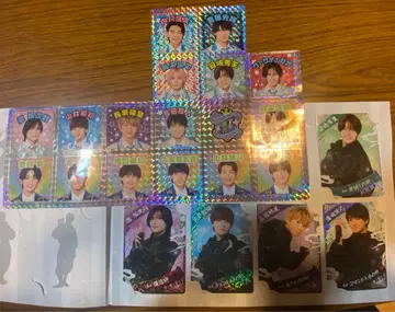 소년 닌자 스티커 세트