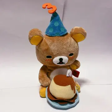 리락쿠마 3주년 기념 봉제 인형 푸딩