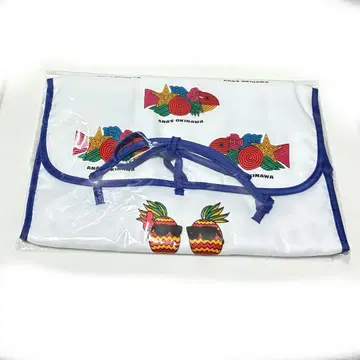 미사용 ANA Okinawa 에이프런&파우치 프리 사이즈