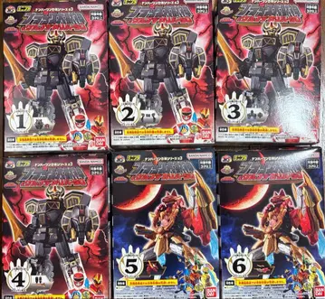 미니프라 넘버원 합체 시리즈 블랙 빅 울프 & 울프 빅 리버 50