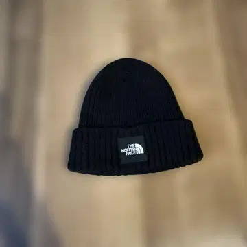 THE NORTH FACE 블랙 니트 모자
