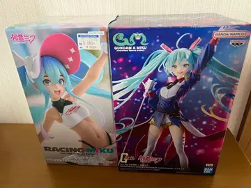 하츠네 미쿠 피규어 건담 레이싱