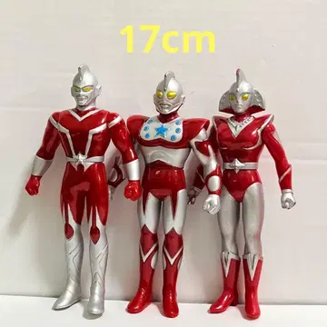 울트라맨 USA 소프트 비닐 3체 세트