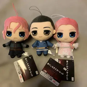 끝없는 스칼렛 봉제 인형 전 3종 세트