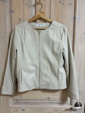 NATURAL BEAUTY BASIC 노카라 자켓 L 베이지