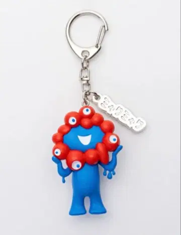 EXPO2025 미야쿠미야쿠 입체 PVC 키링 플레이트 포함