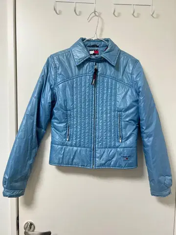 타미 진스 라이트 블루 다운 자켓 S