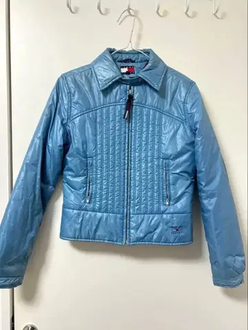 타미 진스 라이트 블루 다운 자켓 S