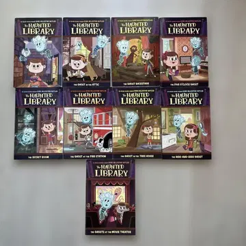 외국도서 The Haunted Library 9권 세트