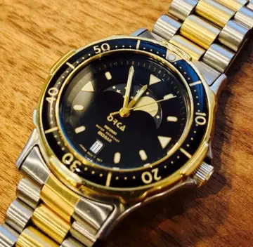 [레어] 마루망 ORCA OR67 빈티지 다이버풍 문페이즈