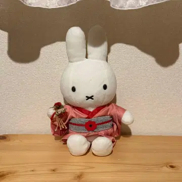 꽃 헤어콤 미피 봉제 인형 히메지 한정판