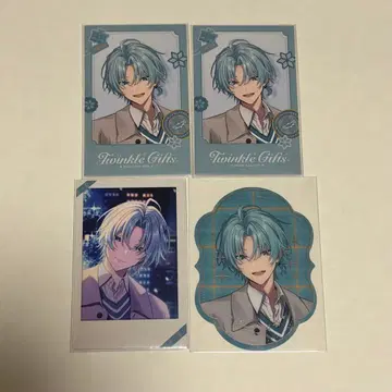 니지산지 나기사 트라웃 Twinkle Gifts 폴라로이드 클리어 스티커