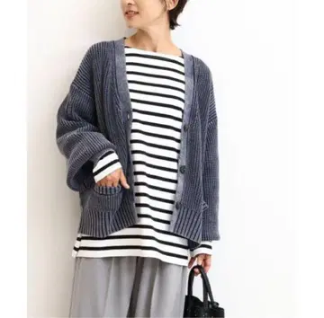 저널 스탠다드 리룸 가먼트 다이 V 가디건