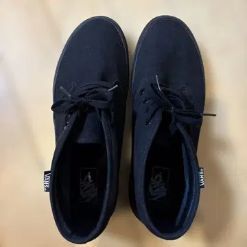 VANS 블랙 스니커즈 처카 US10 28cm