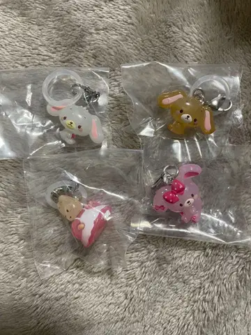 느긋한 메지루시 액세서리 산리오 마론 크림 봉봉 리본 시로 우사