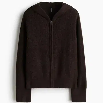 H&M 풀 집업 후디드 가디건