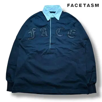 파세타즘 카라 부착 맨투맨 FACETASM