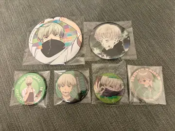 주술회전 이누마키 토게 캔뱃지 7개 세트