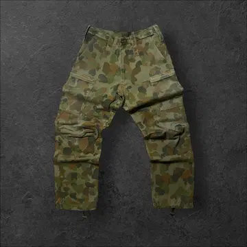 호주군 FADA 카모 w33 덕 헌터 패티그 카고 팬츠 카모플라쥬
