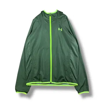 [ 947 ] 언더아머 나일론 자켓 사이즈 M 그린