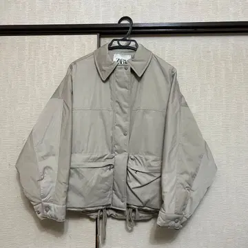 ZARA 블루종 자켓 퀼팅 자켓 다운 자켓