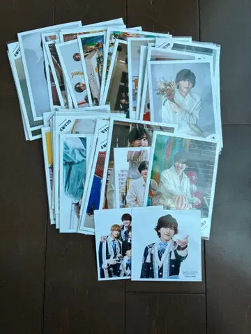 공식 사진 미치에다 슌스케 58장 + 정사각형 사진 2장 세트