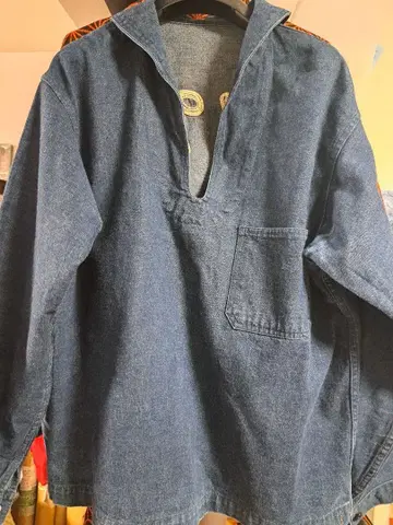 BUTCHER PRODUCTS 데님 풀오버 42