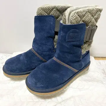 SOREL 소렐 네이비 스노우 부츠 23.5cm [ 새상품급 ]