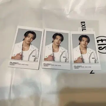 아오야마 리쿠 RIKU 스티커 카드 3장 세트