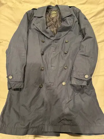 TATRAS 네이비 트렌치코트