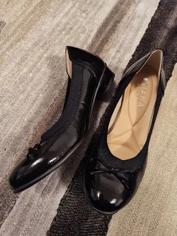 다이애나 블랙 발레 슈즈 25.0cm