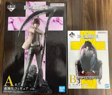제일복권 DEATH NOTE A상 야가미 라이토 피규어 B상 L 피규어