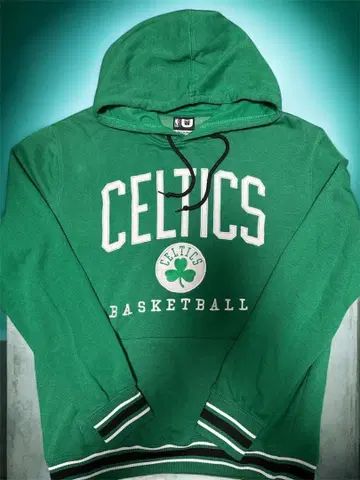 NBA 보스턴 셀틱스 자수 후드티 M 그린