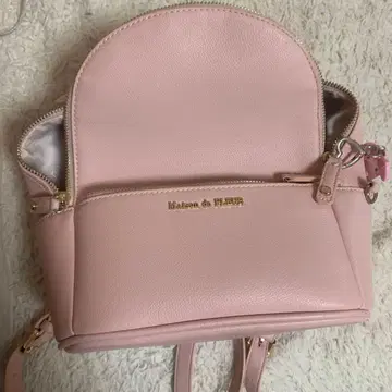 메종 드 플뢰르 핑크 백팩