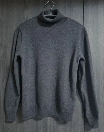 URBAN RESEARCH 차콜 그레이 터틀넥 스웨터 L