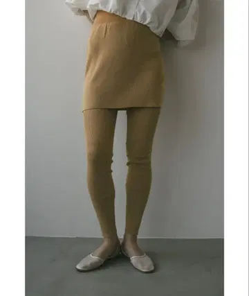 스타일 믹서기 드라이 니트 미니 스커트 팬츠