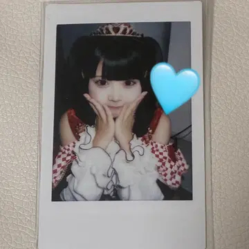 무지개 깃털 미니 카드놀이 의상 폴라로이드