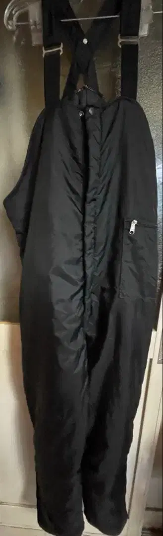 walls 방한 살로펫 오버롤 퀼팅 사이즈 표기 없음