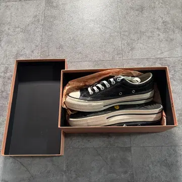 컨버스 애딕트 척테일러 스웨이드 박스 포함 블랙