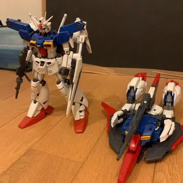 MG 건담 GP01 Z건담 초기 페인팅 완성품 약간 정크