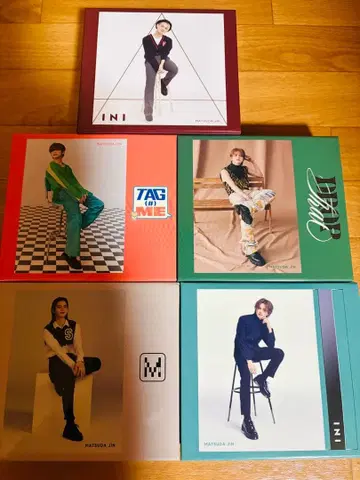 INI 마츠다 진 유니버셜 특전 박스 5세트