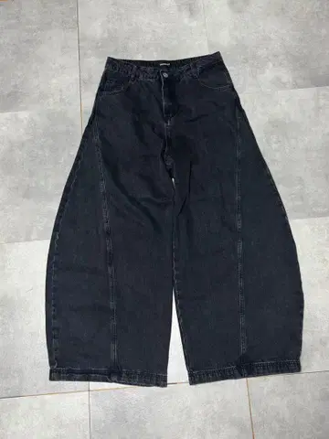 와이드 데님 팬츠