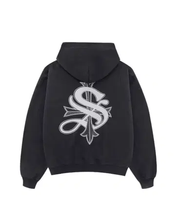 SUPPLIER 지퍼 후드티 BLACK