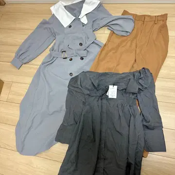 GRL 원피스와 덤 세트