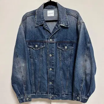 [ 새상품급 ] 프릭스스토어 빈티지 가공 데님 자켓 G