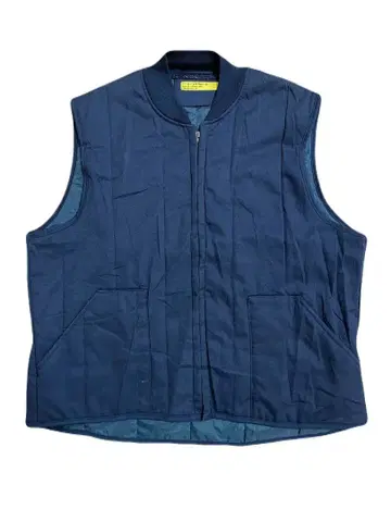 구제 의류 CiNTAS 자수 워크 베스트 XL 네이비 2 빈티지 USA