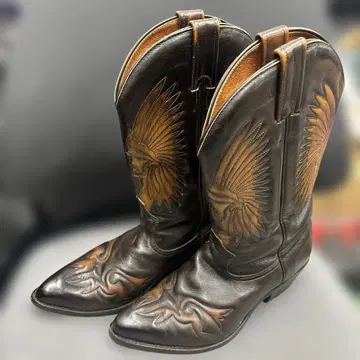 BOULET 가죽 웨스턴 부츠 캐나다제 25.5cm