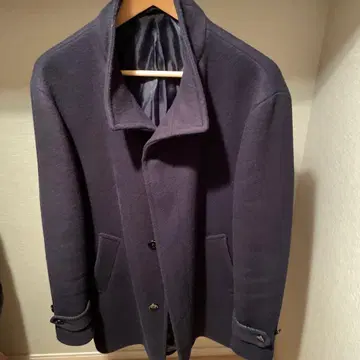 그린 라벨 릴랙싱 스탠드업 칼라 코트