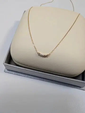 k10 골드 다이아몬드 0.05ct 목걸이